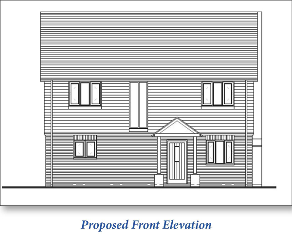 Lot: 101 - LAND WITH PLANNING FOR FOUR-BEDROOM DETACHED HOUSE WITH GARAGE -